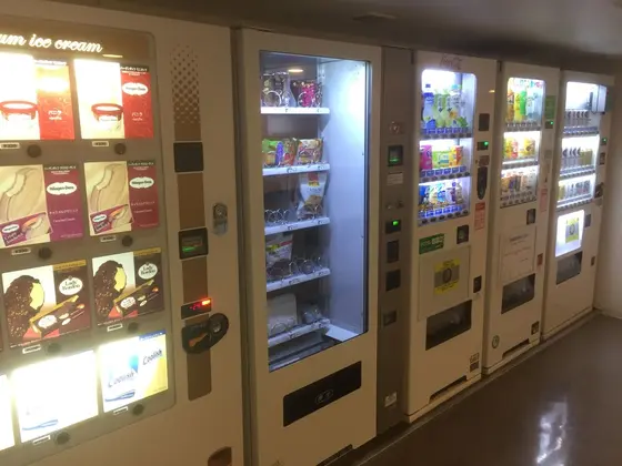 自販機が便利