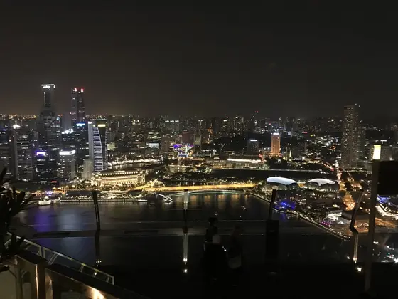 とにかく夜景は素晴らしいっ