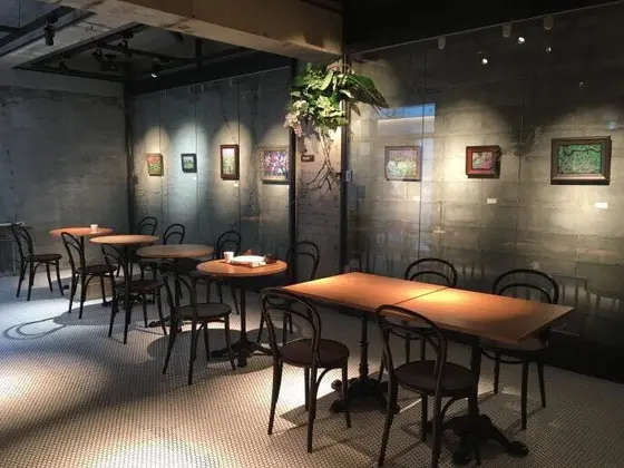 店内にも展示が