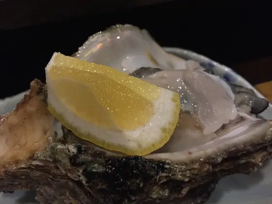 大きな岩ガキ