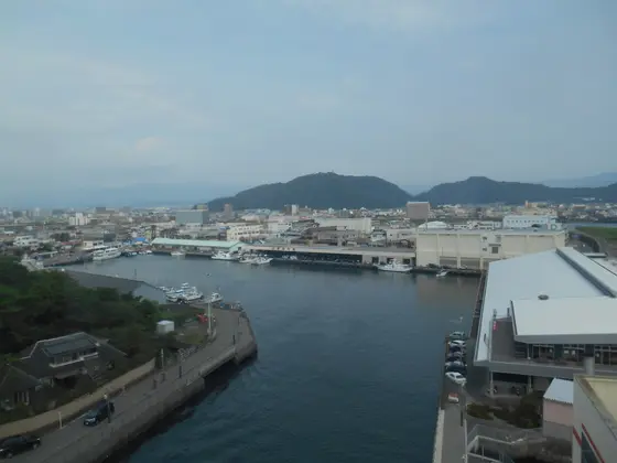 上から見た景色
