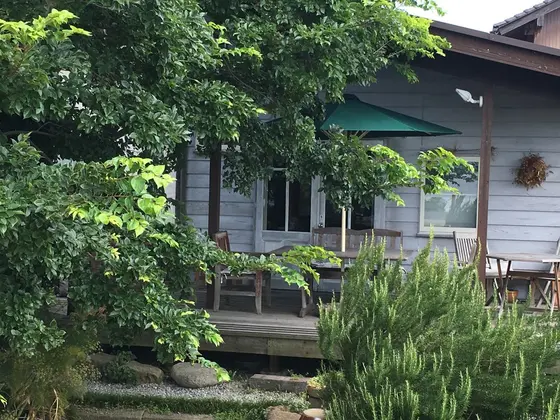 テラスで食べよう