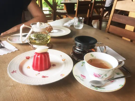紅茶とケーキ🍰