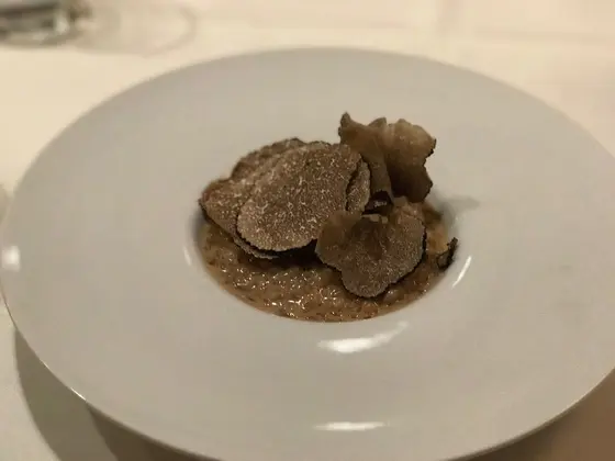 トリュフとフォアグラのリゾット