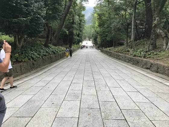 行きが下りなのは珍しいんですって。
