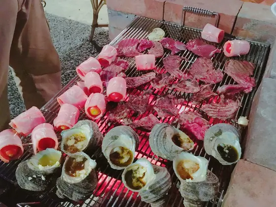 事前予約でBBQも！