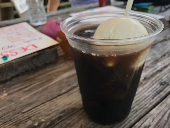 アイスコーヒーで休憩