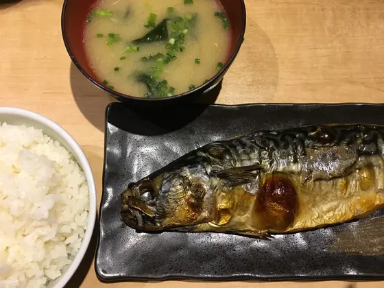 金華さば 塩焼き＋ごはんセット ￥980
