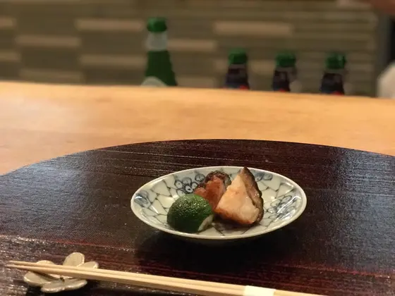 エビの椎茸包み