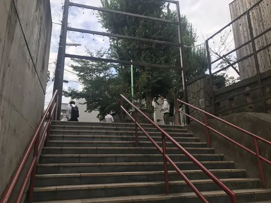 あの辺から