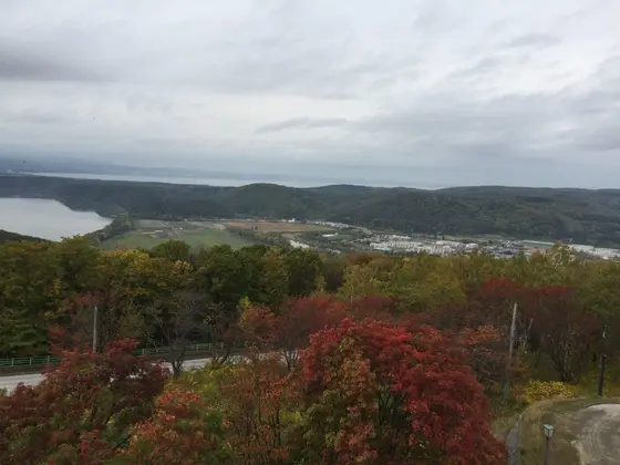 展望台からの眺めも良し！