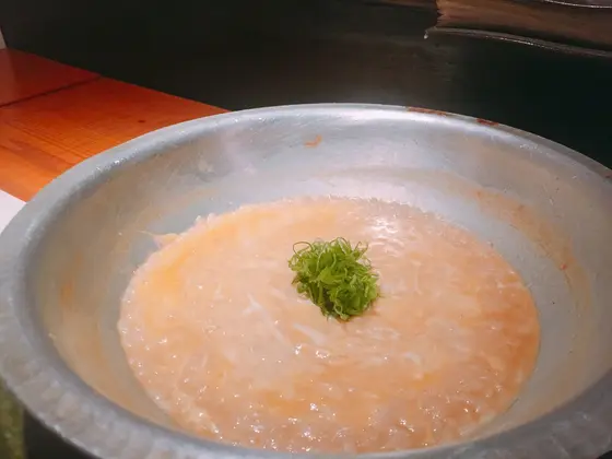 鯛だし卵雑炊