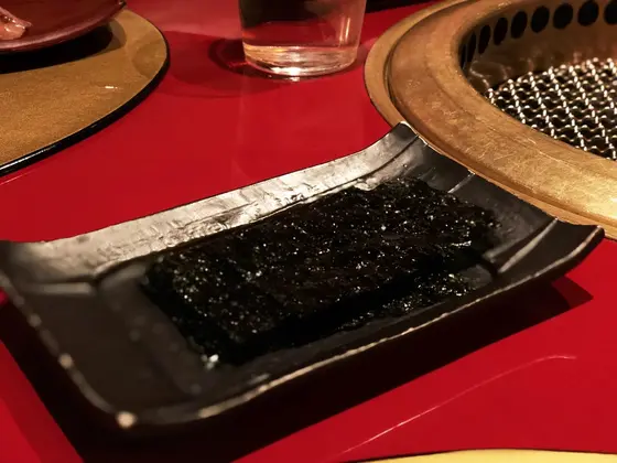 焼肉とライスと海苔