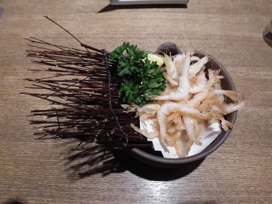 白エビの唐揚