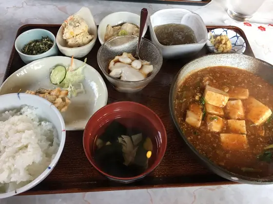 麻婆豆腐定食