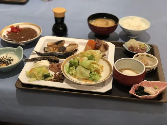 朝食ビュッフェ