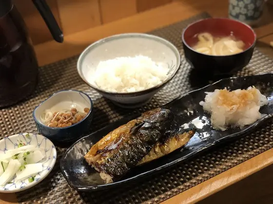 鯖塩焼き定食