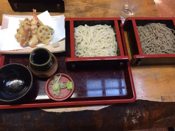 うどんとお蕎麦のあいもりセット