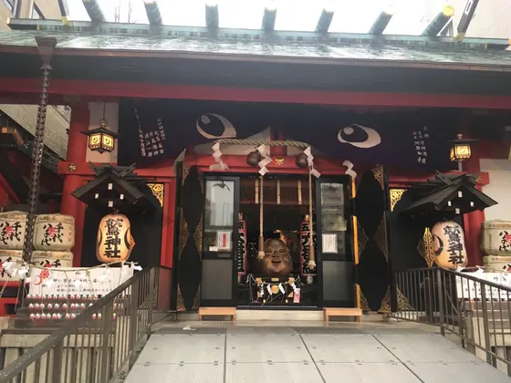 鷲神社の「なでおかめ」