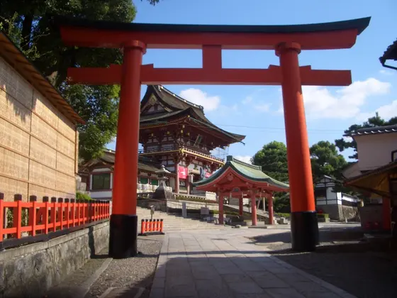 境内の雰囲気