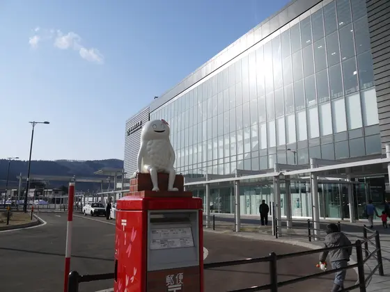 ずーしーほっきー郵便ポスト