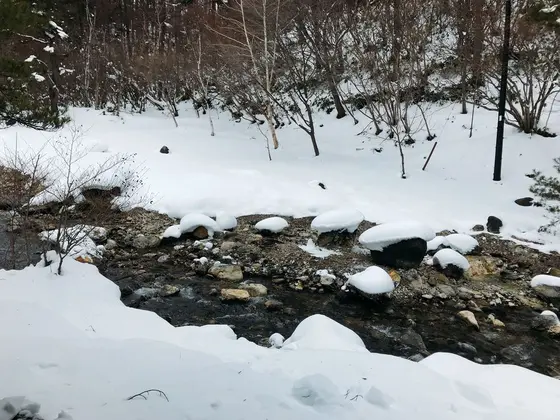 川があったかい温泉♨️