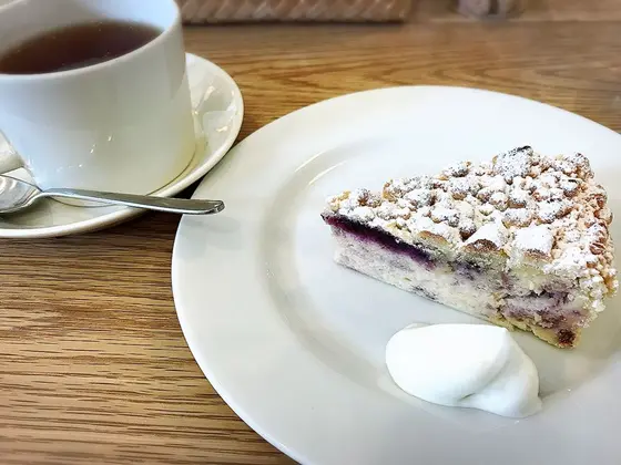 ブルーベリークランチケーキ