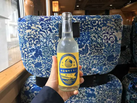 サイダーで乾杯