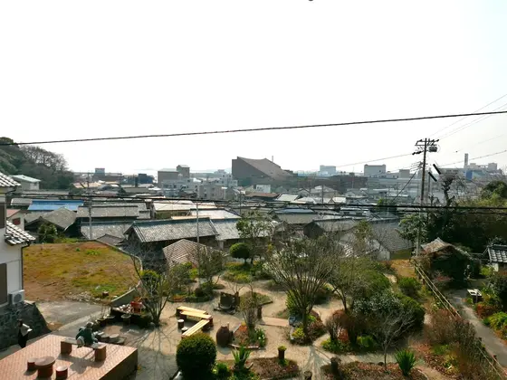 常滑市街が見渡せます