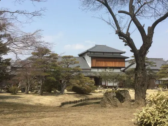 庭園からの眺め