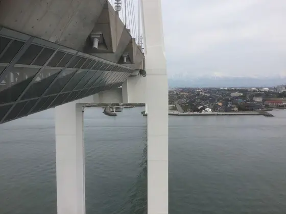 エレベーターホールからの眺め