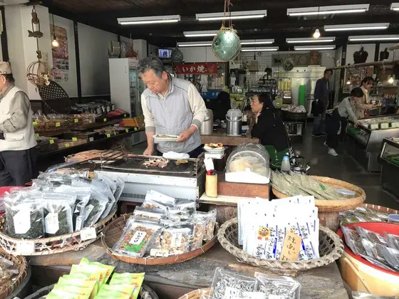 その場で焼いてくれます