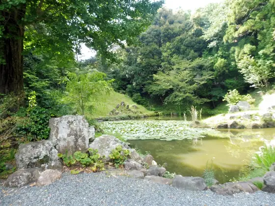 ここにも名園が…！