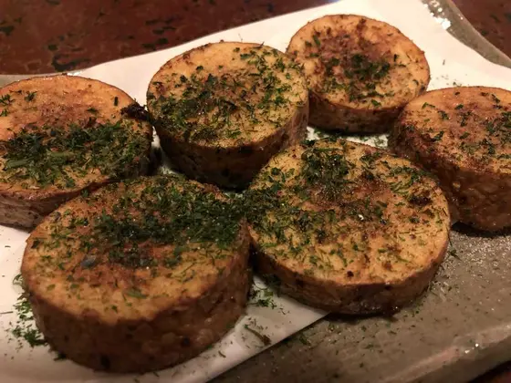 ヤマイモの素揚げ