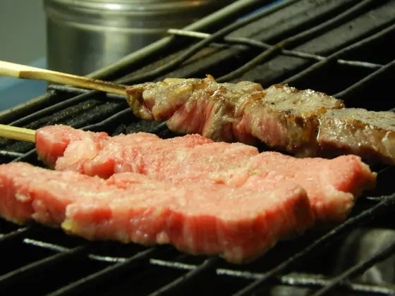 とろける能登牛串焼き