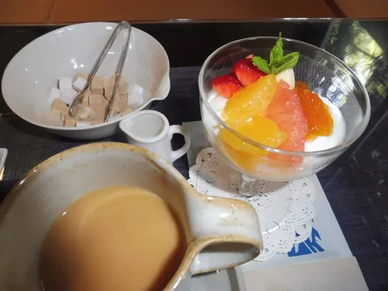 ”朝のセット”のデザート