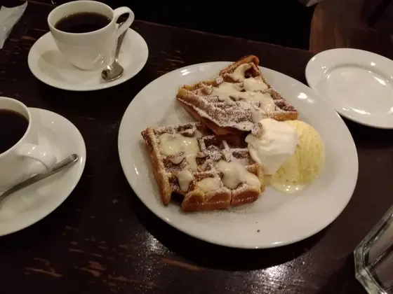 ワッフルがおすすめ