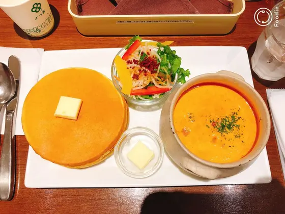 食事も楽しめる