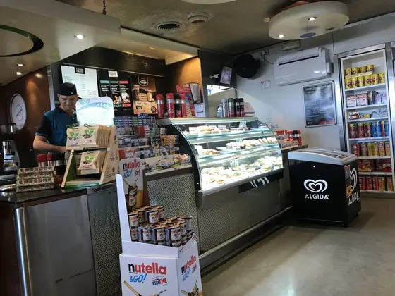 ２階のカフェ