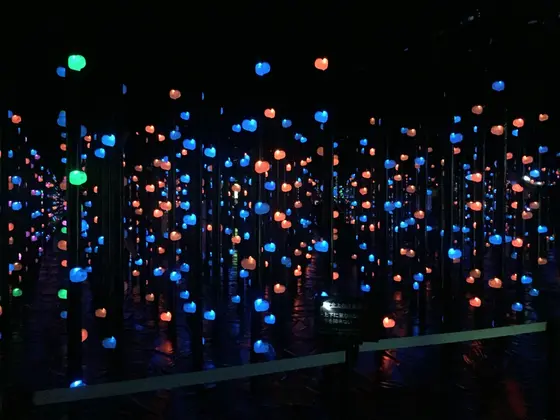 光る石のボルダリング🔵