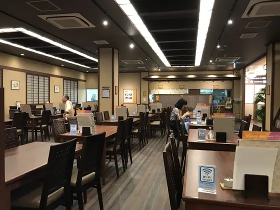 通常席はこんな感じです。