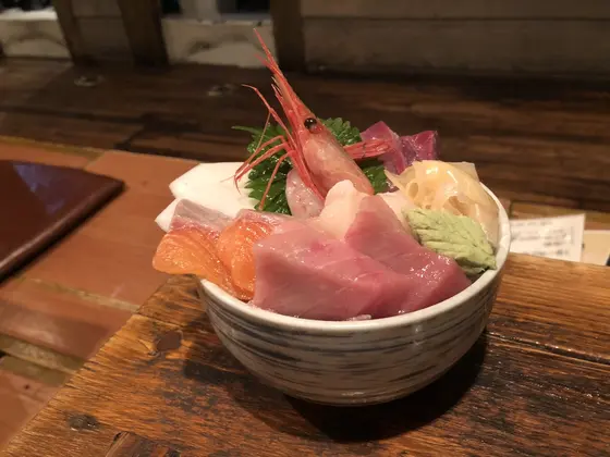 海鮮丼もあるよ