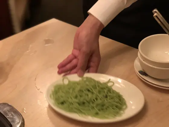 〆の麺