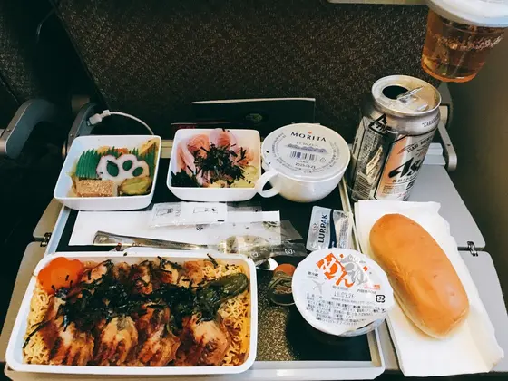 シンガポール航空の機内食