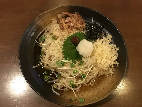 梅おろし蕎麦
