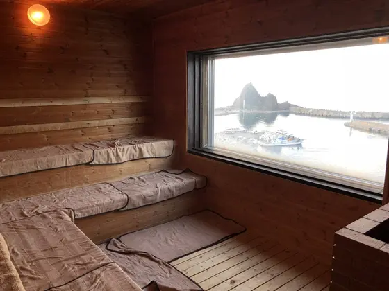 眺望抜群サウナ