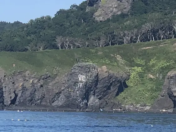 弁慶にまつわる岩