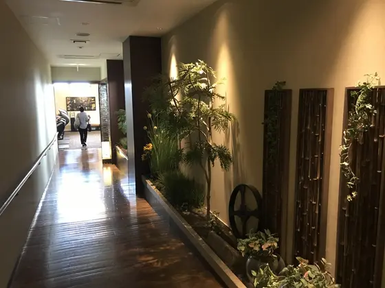 流石の空間演出。