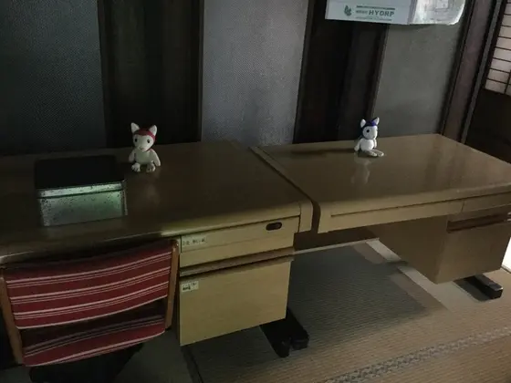 子供達の机