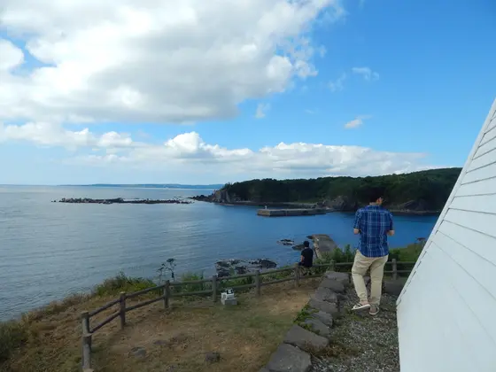 地球が丸く見えそうな大海原